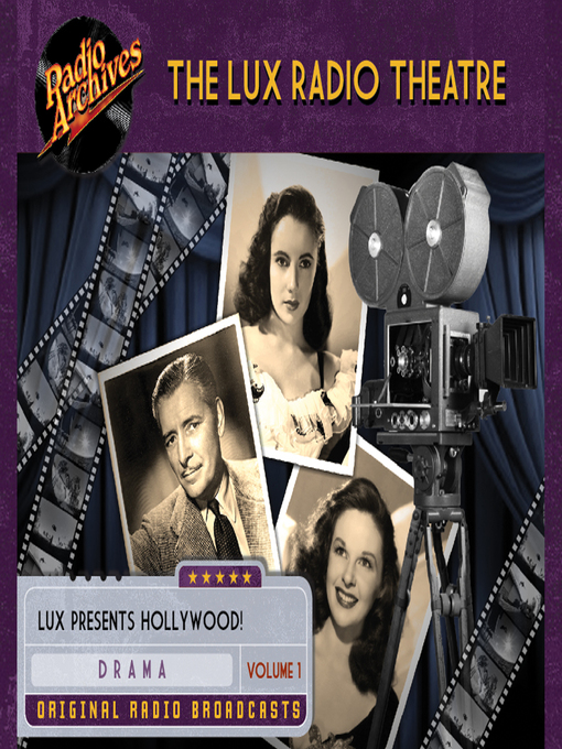 Cover image for The Lux Radio Theatre, Volume 1